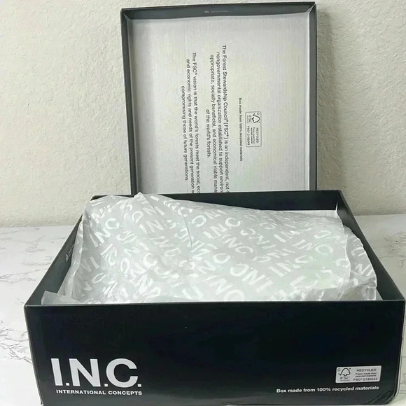 INC Womens Black Jaspen Round Toe Stiletto - Picture 8 of 10